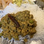 アンジュナ - キーマカレーはこんな感じ