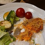 キッチン ブルー グローブ - 銀鮭ポワレ残りわずか