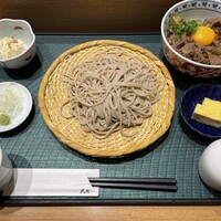 手打ちそば 大石 - すき焼き丼ランチ
