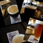 松江堀川地ビール館 ビアレストラン - スタウトとヴァイツェンをグラスで追加注文