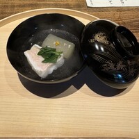 温石 - 白甘鯛、冬瓜の椀物