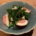 阿佐ヶ谷バードランド - 阿佐ヶ谷バードランド(クレソンのいちじくのサラダ)