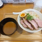 麺屋にじ丸 - ぶたカニ合戦つけ麺1500円