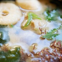 日本料理 湯河原 華暦 - 湯河原華暦 鰺つみれ磯香汁