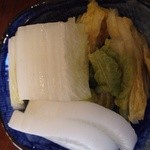 まぐろや - 白菜の漬物