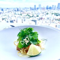 Longrain Tokyo - タイ風モツの香味野菜煮、ソーメンカボチャ、レモングラス