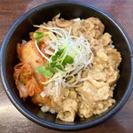 麺や 真登 - 鶏とろ丼