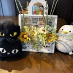 キッチン 和侑 - この日のワークショップ デコパージュと造花アレンジ