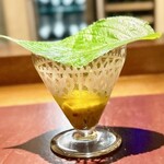 アカ - 2024.7.  熊本県天草産 赤海胆とガスパチョのジュレ