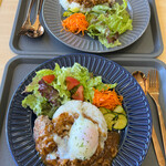 Cafe Sacoco - 奥はタコライスみたいなSacoRice