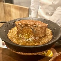 アカ - 2024.7.  毛蟹のパエリア