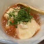 宵ノねこ - 豆腐の梅しそあんかけ(ハーフ)