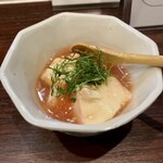 宵ノねこ - 豆腐の梅しそあんかけ(ハーフ)