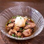 金町製麺 - 2024.7 鶏ハツのおろしポン酢（450円）