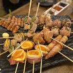 野菜肉巻き串 ぐるり - 