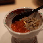 赤坂 鮨 天ぷら 祇園いわい - イクラとカニの小丼