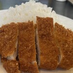 カレーショップ ラホール - ロースカツとご飯