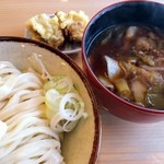 四方吉うどん - 肉汁玉うどん 小