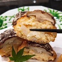 和食のあらまさ - ふわふわ 海老しんじょうと椎茸