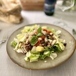 TORPEDO RESTAURANT & CAFE - 少し温かい insalata di polipo e patate, olivelle Taggiasche 香りが良い