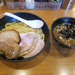 麺屋 武双 - 特製つけ麺マー油（冷中盛）（税込1,350円）