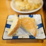 村山 満月うどん - のどぐろ天　貰った