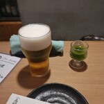 やきとり 鳥琴 - 2日目のセンベロは生ビール