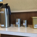 そばの神田 東一屋 - コンディメンツ。