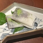 馳走 啐啄一十  - 求肥と小豆