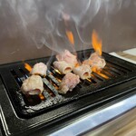 ホルモン焼肉 ハレノヒ - 豚のコリコリ。美味し。