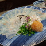 辻政 - 2014/2　天然＆養殖の河豚食べ比べ