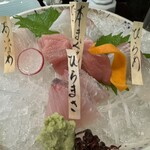 番屋ながさわ - お刺身盛り合わせ