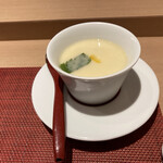 鮨政庭 - 茶碗蒸し