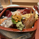 鮨政庭 - この日はウニがあった