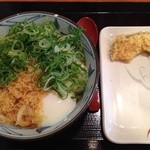 丸亀製麺 新下関店 - 温玉とろろ