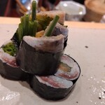 すしやのたい悟 - 鰯の磯部巻き