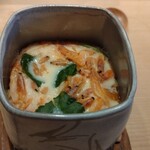 すしやのたい悟 - 桜海老の茶碗蒸し