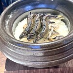 クロモリ - 鮎ご飯。