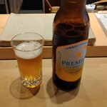すしやのたい悟 - ノンアルコールビール（￥５００）