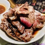 グルメリア但馬 - 喰うぞー       この辺りでマイレビ様登場 ˻ [꒪ ◽︎꒪] ˼ 
      もちろん 隣！(笑)