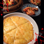 韓国厨房セナラ - チーズチヂミ♡ホルモン♡