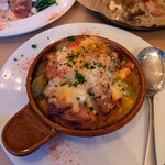 サッポリーニ - あべ鶏とトマトのテラコッタ焼き