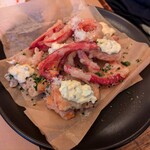 サッポリーニ - パプリカと銀鮭のフリット