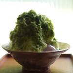 和cafeたち季 - 料理写真:抹茶水まんじゅう