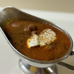 かれーの店 うどん  - 真夏のスリランカ　チーズ・スパイシーひき肉