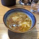 支那そば なかじま - つけ汁　しお