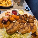 めしや アガる 千葉駅前店 - 各種揚げ物【食べ放題②】