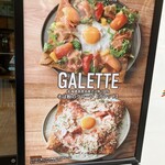 HEARTH SMOKED GRILL＆GALETTE - 看板