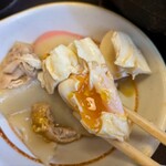 久良一 - 玉子にも汁が染み込んで絶品！