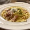 イタリアンレストラン ピッツェリア - 半熟卵のカルボナーラ
